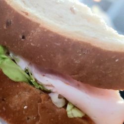 Kwik Break Deli Mart - Look at that thick, soft, wheat bread. So good!