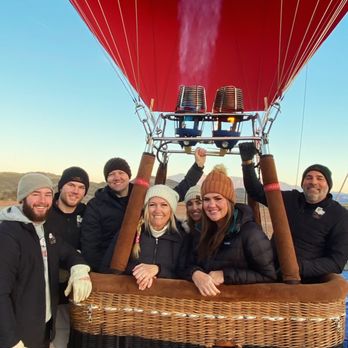 Zion Balloons - Flight crew and clients - Aerial Tours Near Me - St. George, Utah