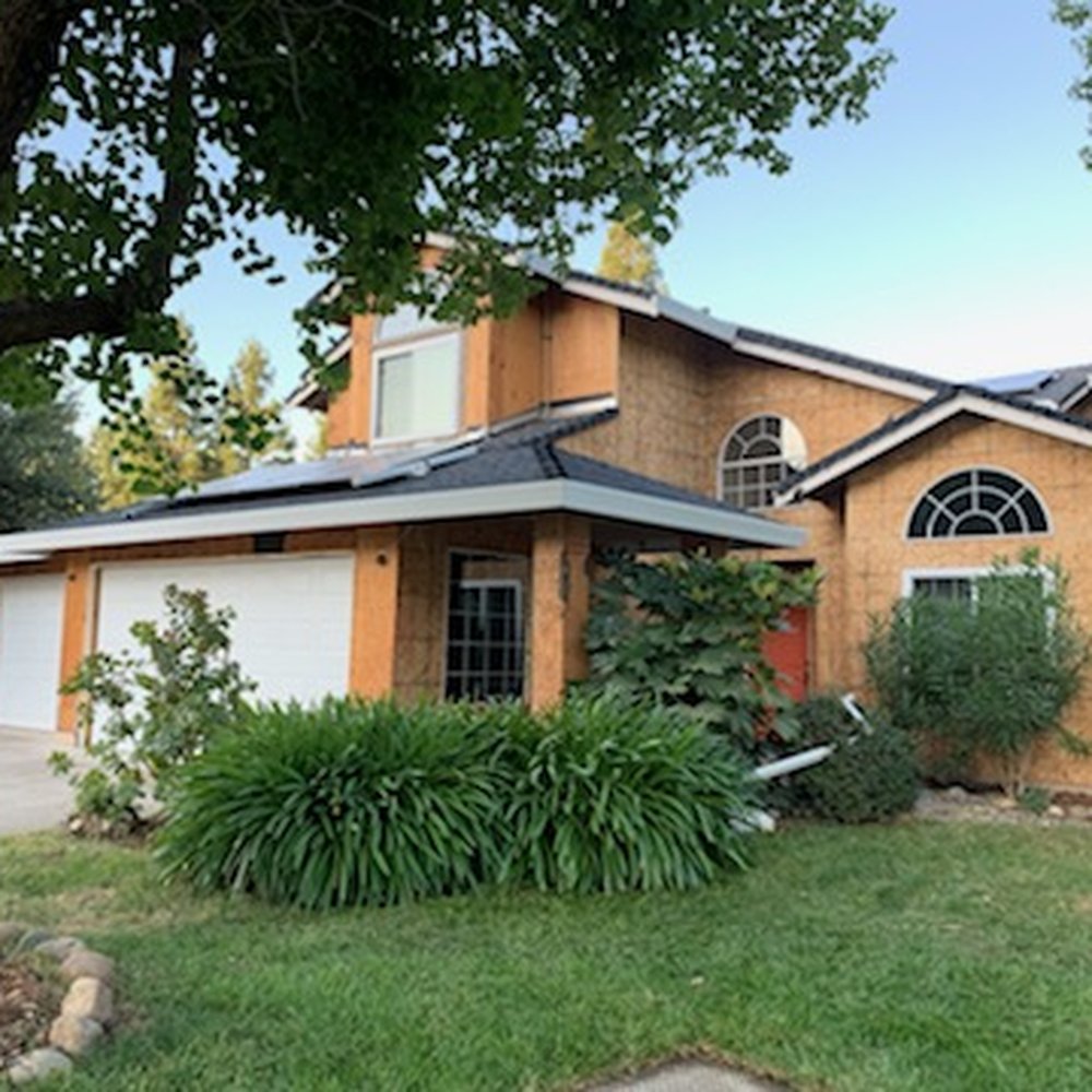 3 Generations Improvements - Stripped, plywood installed, old brick removed. - Windows Installation Near Me - Folsom, California