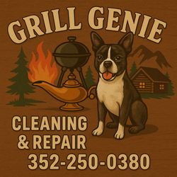 Grill Genie - My logo and business name/ phone number