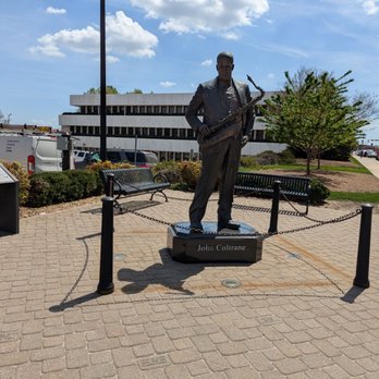 John Coltrane Statue - Local Flavor Near Me - High Point, North Carolina