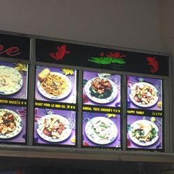 Green Garden - Overhead menu photos with prices