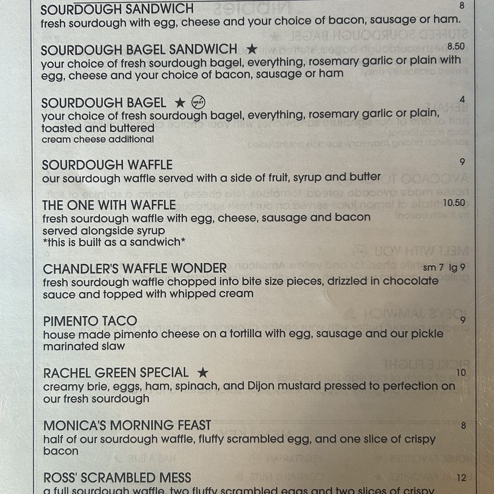 The Sour Boule - Menu 1/4  (6/2025) - Bakeries Near Me - Fort Worth, Texas