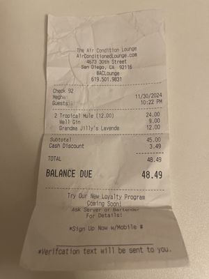 The Air Conditioned Lounge by null