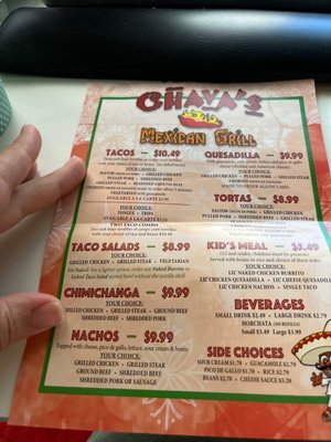 Menu photo 5 Chava’s Mexican Grill Indianapolis, IN Menu photo 5 Chava’s Mexican Grill Indianapolis, IN