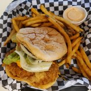 Photo of Doomie's Home Cookin' - Los Angeles, CA, United States. Spicy Chicken Sandwich