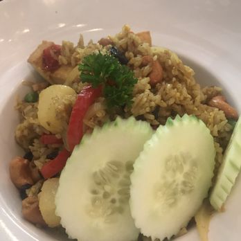 Thai Cafe - Pineapple fried rice - Thai Near Me - Houston, Texas Thai Cafe - Pineapple fried rice - Thai Near Me - Houston, Texas