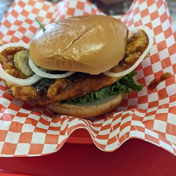 World Fried Chicken - Soy Garlic Chicken Sandwich - packed with flavor - Chicken Shop Near Me - Ontario, California