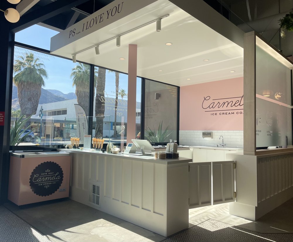 CARMELA ICE CREAM 750 N Palm Canyon Dr, Palm Springs, California Ice Cream & Frozen Yogurt
