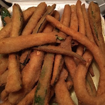 Rio's Burger - Their zucchini sticks! Hot, Crunchy, and Big portions! :) - Burgers Near Me - Palmdale, California
