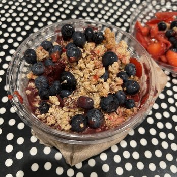 Playa Bowls - What's left of the Pura Vida- Acai Bowl you take off all the rotten fruit. - Juice Bars & Smoothies Near Me - Littleton, Colorado Playa Bowls - What's left of the Pura Vida- Acai Bowl you take off all the rotten fruit. - Juice Bars & Smoothies Near Me - Littleton, Colorado
