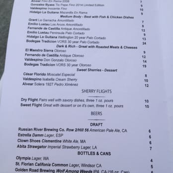 Bravas Bar de Tapas - Diverse drink menu - Spanish Near Me - Healdsburg, California Bravas Bar de Tapas - Diverse drink menu - Spanish Near Me - Healdsburg, California