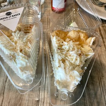 Ginger and Baker - Quadruple coconut cream pie - Cafes Near Me - Fort Collins, Colorado Ginger and Baker - Quadruple coconut cream pie - Cafes Near Me - Fort Collins, Colorado