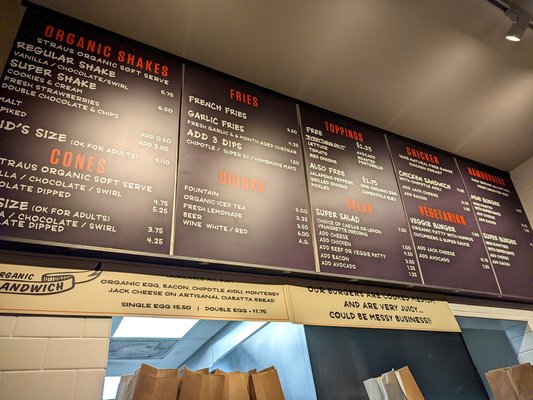 Menu photo 4 Super Duper Burgers San Francisco, CA Menu photo 4 Super Duper Burgers San Francisco, CA