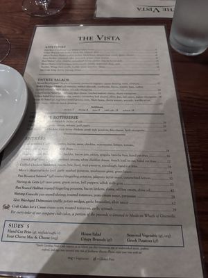 Menu photo 3 The Vista Greenville, SC Menu photo 3 The Vista Greenville, SC