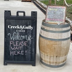 Creek & Gully Cider - Signs