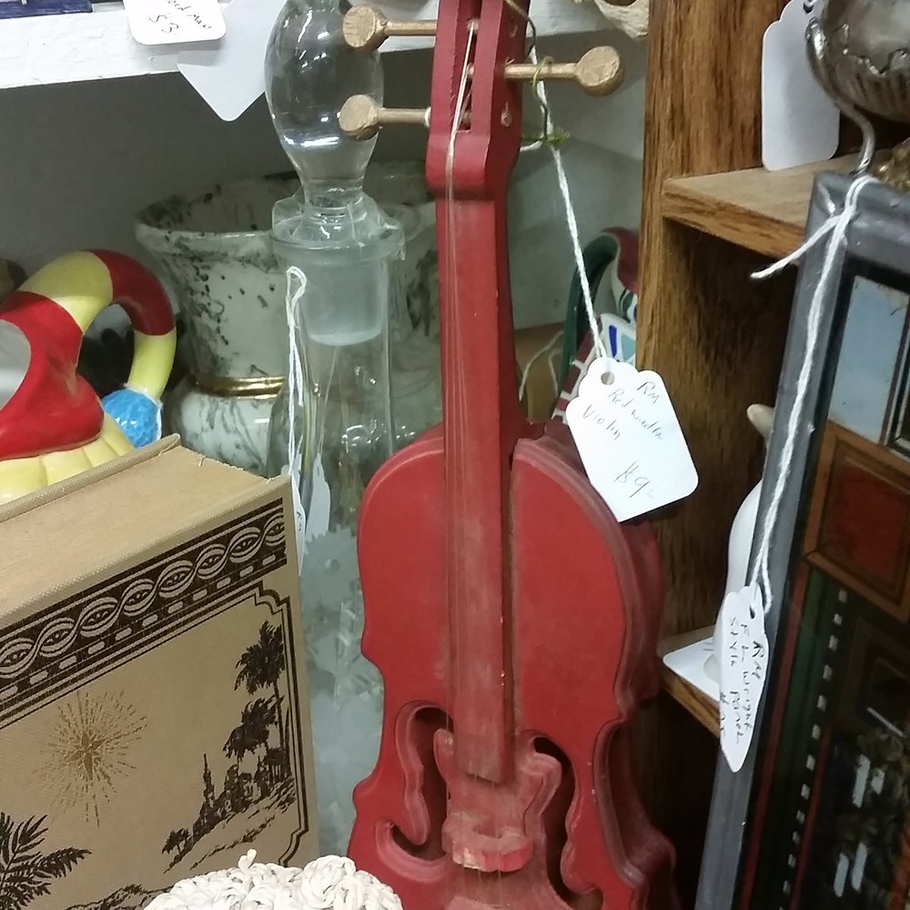 Jeffrey's Antique Co Op Mall - Red violin $9 - Antiques Near Me - Lunenburg, Massachusetts Jeffrey's Antique Co Op Mall - Red violin $9 - Antiques Near Me - Lunenburg, Massachusetts