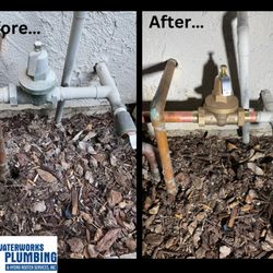 WaterWorks Plumbing - Today In Calabasas our plumbing team replaced a preasure regulator with a double union