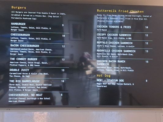 Menu photo 5 Moksa Barrel House Roseville, CA