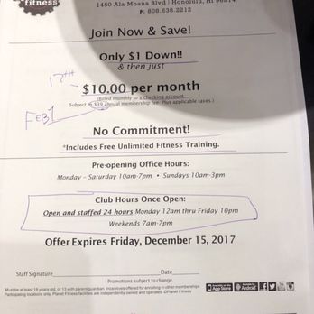 Planet Fitness - No Commitment Plan available - Gyms Near Me - Honolulu, Hawaii Planet Fitness - No Commitment Plan available - Gyms Near Me - Honolulu, Hawaii