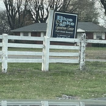 Blue Lake Equestrian Center - Front sign - Horse Boarding Near Me - Mt. Juliet, Tennessee