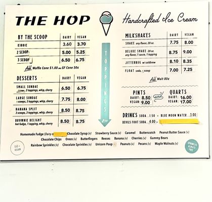 Menu photo 2 The Hop Black Mountain Black Mountain, NC Menu photo 2 The Hop Black Mountain Black Mountain, NC