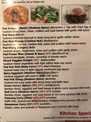 Menu photo 6 Tam Sang Thai Kitchen New York, NY