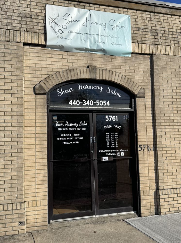 SHEAR HARMONY SALON 5761 Ridge Rd, Parma, Ohio Hair Salons Phone