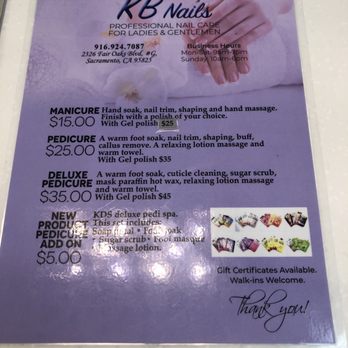 KB Nails - Prices - Nail Salons Near Me - Sacramento, California