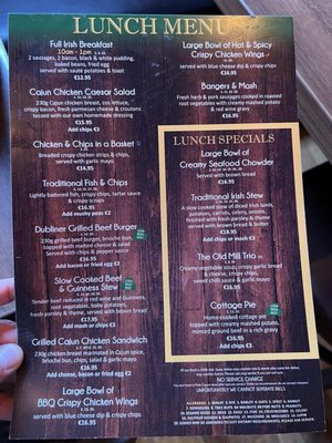 Menu photo 7 The Old Mill Restaurant Dublin, D Menu photo 7 The Old Mill Restaurant Dublin, D