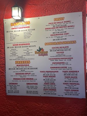 Menu photo 2 Sonoran Delights Tucson, AZ Menu photo 2 Sonoran Delights Tucson, AZ