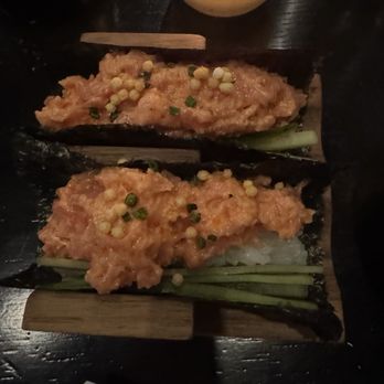 Ryla - Spicy tuna hand roll - Asian Fusion Near Me - Hermosa Beach, California Ryla - Spicy tuna hand roll - Asian Fusion Near Me - Hermosa Beach, California