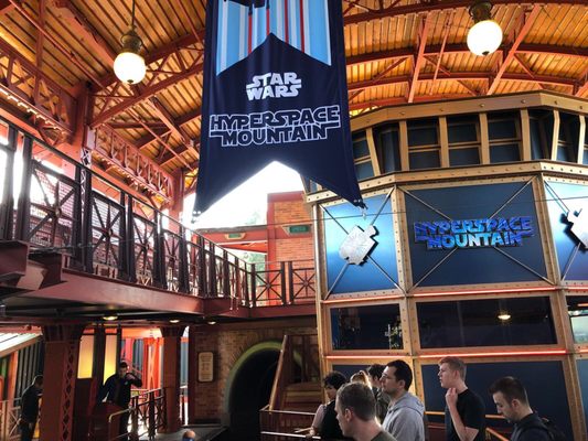 Star Wars Hyperspace Mountain by null