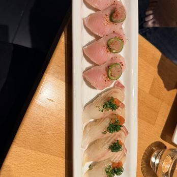 Zen Toro Restaurant - Bluefin Toro Sushi Nigiri and Yellowtail Belly Sushi Nigiri - Sushi Bars Near Me - Sherman Oaks, California Zen Toro Restaurant - Bluefin Toro Sushi Nigiri and Yellowtail Belly Sushi Nigiri - Sushi Bars Near Me - Sherman Oaks, California