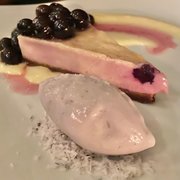 Photo of Vedge - Philadelphia, PA, United States. Blueberry Cheesecake