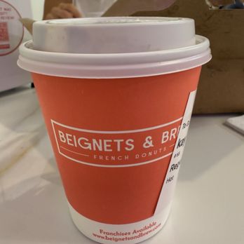 Beignets & Brew - Regular Salted Caramel Latte - Coffee & Tea Near Me - Herndon, Virginia