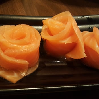 Wok & Roll - Salmon Sashimi - Chinese Near Me - Houston, Texas