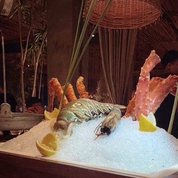 Taboo Cancun - Nigerian shrimp - raw - Mediterranean Near Me - Cancún, ROO