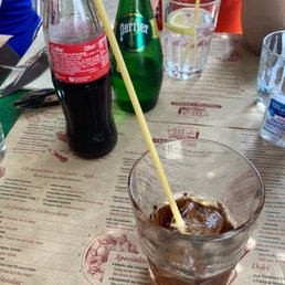A straw made of pasta