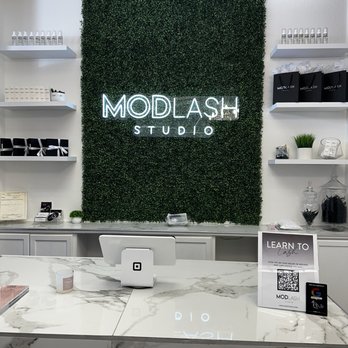 ModLash Studio - Front desk and lobby - Eyelash Service Near Me - Las Vegas, Nevada