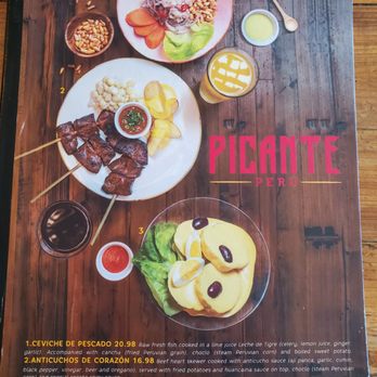 Picante - Menu Pg. 1 - Peruvian Near Me - Ontario, California Picante - Menu Pg. 1 - Peruvian Near Me - Ontario, California