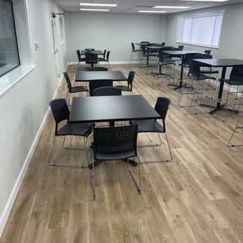 We Do Construction - Employee Lunch room. New floors, drywall, texture, trim and paint. - General Contractors Near Me - San Francisco, California We Do Construction - Employee Lunch room. New floors, drywall, texture, trim and paint. - General Contractors Near Me - San Francisco, California