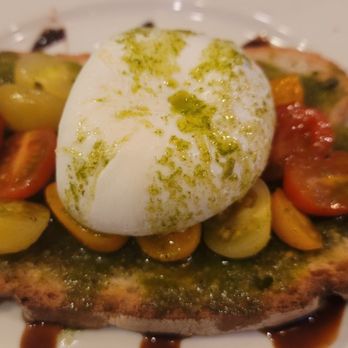 The Vale Public House - Burrata & Tomato salad....$13 Creamy Burrata with seasoned tomatoes - Breakfast & Brunch Near Me - New York, New York The Vale Public House - Burrata & Tomato salad....$13 Creamy Burrata with seasoned tomatoes - Breakfast & Brunch Near Me - New York, New York