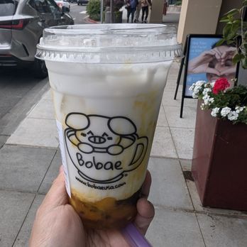 Bobae Coffee & Tea- Kirkland - Mango purple rice - Bubble Tea Near Me - Kirkland, Washington Bobae Coffee & Tea- Kirkland - Mango purple rice - Bubble Tea Near Me - Kirkland, Washington