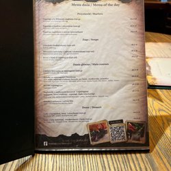 Molino - Menu