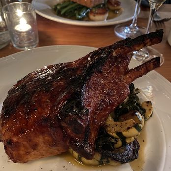 The Davidson - Pork chop with kale and squash - French Near Me - Cincinnati, Ohio The Davidson - Pork chop with kale and squash - French Near Me - Cincinnati, Ohio