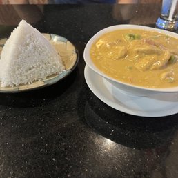 Panang Curry with chicken Panang Curry with chicken