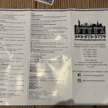 Brooklyn's Finest Pizza - Menu Oct 2025 - Pizza Near Me - Denver, Colorado Brooklyn's Finest Pizza - Menu Oct 2025 - Pizza Near Me - Denver, Colorado