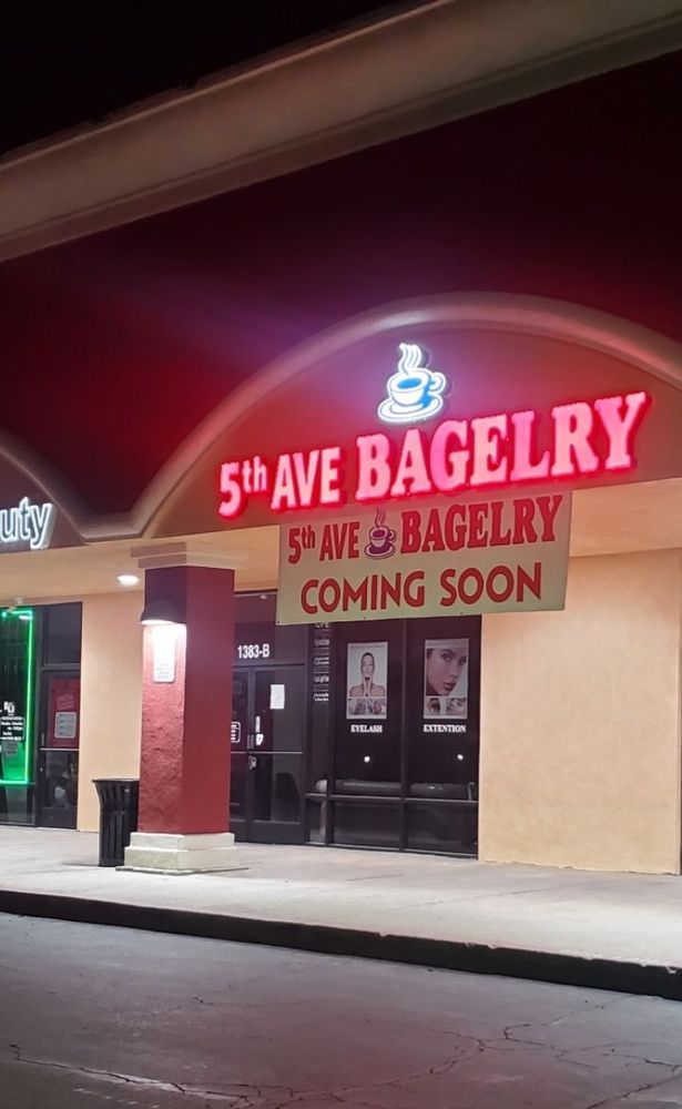 5TH AVE BAGELRY 1383 Foothill Blvd, Upland, California Bagels