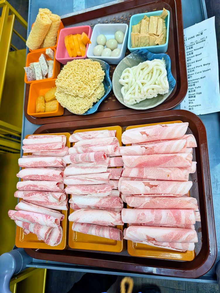 Food from La Hot Pot & Bbq